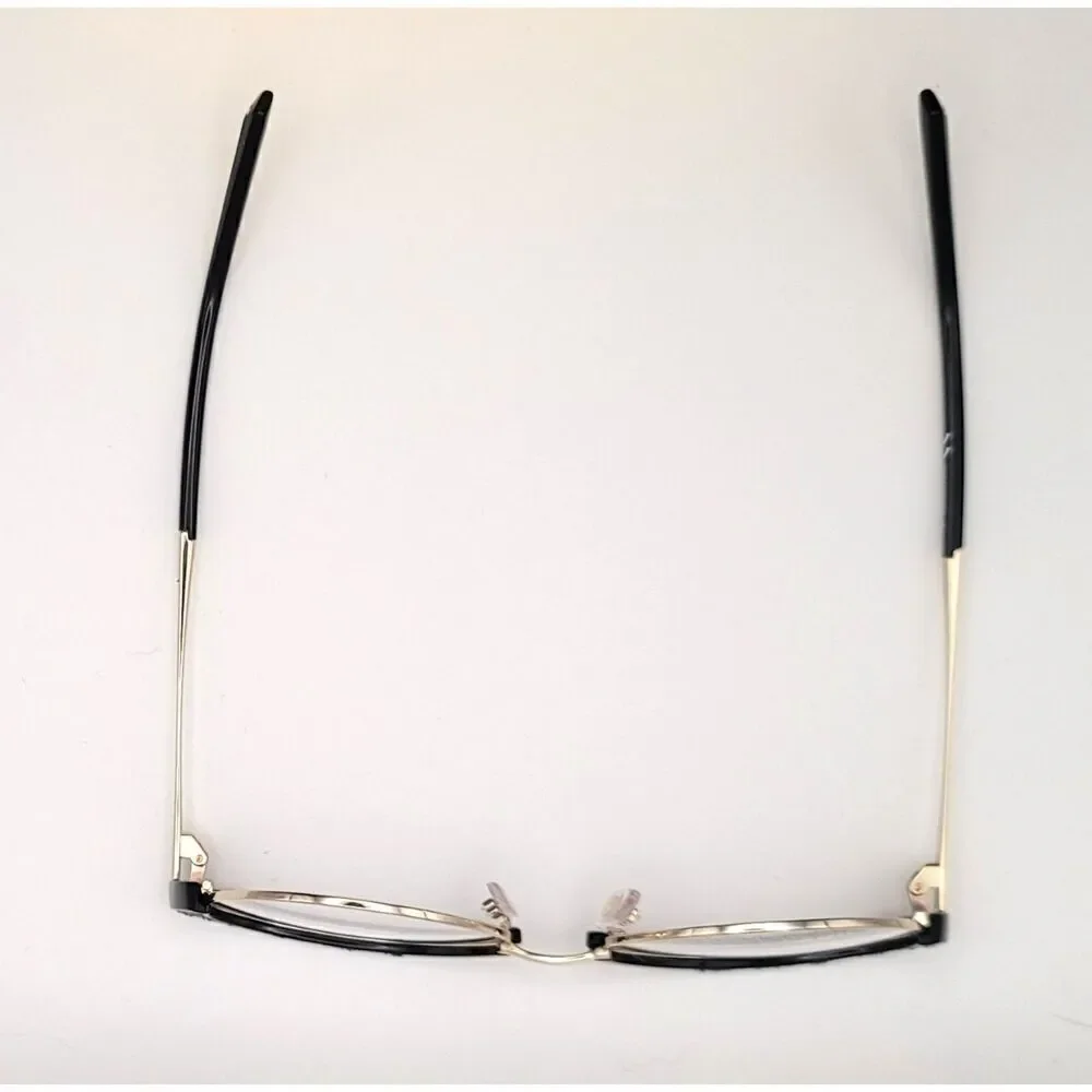 NIB - Swarovski Glitter Pale Gold Frame with case & cloth